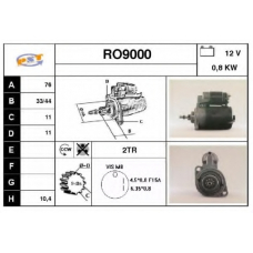 RO9000 SNRA Стартер