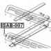 ISAB-007 FEBEST Втулка, листовая рессора