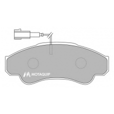 LVXL1034 MOTAQUIP Комплект тормозных колодок, дисковый тормоз