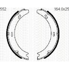 8100 23552 TRIDON Brake schoes, hand brake