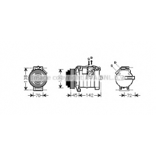 MSK574 AVA Компрессор, кондиционер