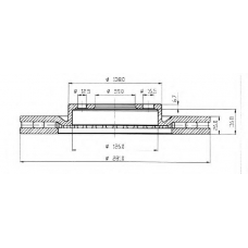 BDC4360 QUINTON HAZELL Тормозной диск