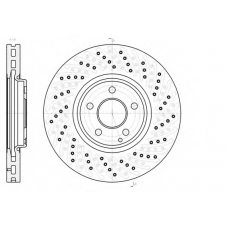 61123 10 KAWE Тормозной диск