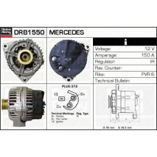 DRB1550 DELCO REMY Генератор