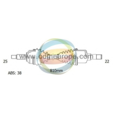 18-082791 ODM-MULTIPARTS Приводной вал