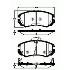 953.02 REMSA 953 02_=d11148m-01=964 002b-sx !колодки дисковые п.\ hyundai sonata iv 2.0i/2.7 01]/coupe gk all 02]