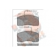 RB1424 R BRAKE Комплект тормозных колодок, дисковый тормоз