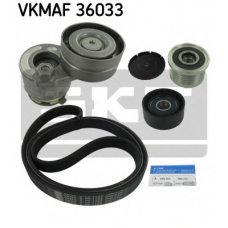 VKMAF 36033 SKF Поликлиновой ременный комплект