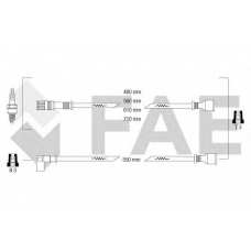 83870 FAE Комплект проводов зажигания