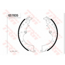 GS7835 TRW Комплект тормозных колодок