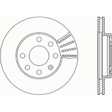 BDR1404.20 OPEN PARTS Тормозной диск