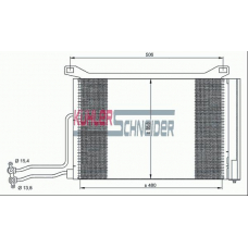 1420131 KUHLER SCHNEIDER Конденсатор, кондиционер