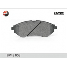BP43008 FENOX Комплект тормозных колодок, дисковый тормоз