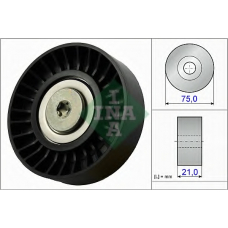532 0647 10 INA Паразитный / ведущий ролик, поликлиновой ремень