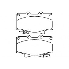 21775 150  0 5 T4047 TEXTAR Колодки тормозные