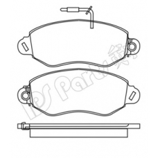 IBD-1110 IPS Parts Комплект тормозных колодок, дисковый тормоз