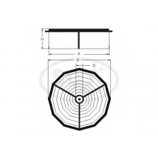 SB 927 SCT Воздушный фильтр