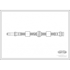 19026387 CORTECO Тормозной шланг
