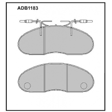 ADB1183 Allied Nippon Тормозные колодки