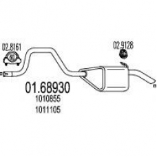 01.68930 MTS Глушитель выхлопных газов конечный