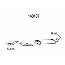 394314010700 MAGNETI MARELLI Выпускной трубопровод