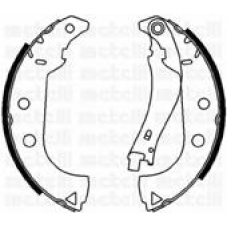 53-0087 METELLI Комплект тормозных колодок