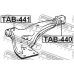 TAB-440 FEBEST Подвеска, рычаг независимой подвески колеса