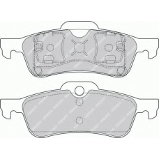 FSL1500 FERODO Комплект тормозных колодок, дисковый тормоз