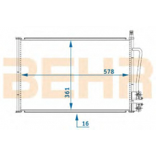 7402595 BEHR Condenser