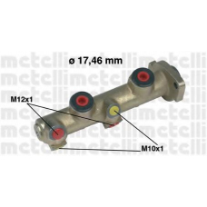 05-0141 METELLI Главный тормозной цилиндр