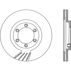 BDR1913.20 OPEN PARTS Тормозной диск