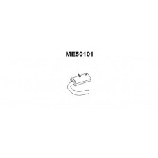 ME50101 VENEPORTE Предглушитель выхлопных газов
