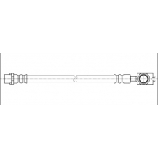 G1904.39 WOKING Тормозной шланг