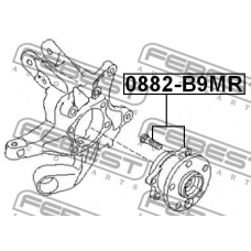 0882-B9MR FEBEST Ступица колеса