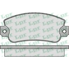 05P006 LPR Комплект тормозных колодок, дисковый тормоз
