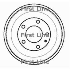 FBR611 FIRST LINE Тормозной барабан