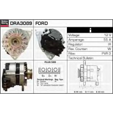 DRA3089 DELCO REMY Генератор