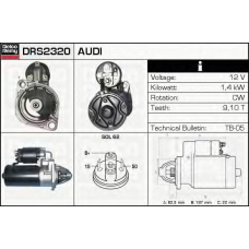 DRS2320 DELCO REMY Стартер
