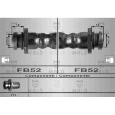 80123 Malo Тормозной шланг