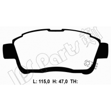 IBD-1215 IPS Parts Комплект тормозных колодок, дисковый тормоз