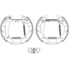 8DB 355 004-961 HELLA Комплект тормозных колодок