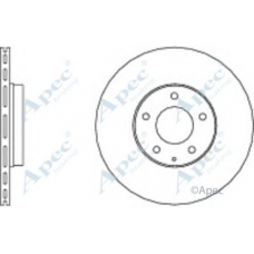 DSK2572 APEC Тормозной диск