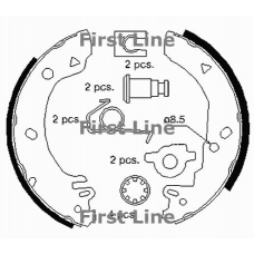 FBS536 FIRST LINE Комплект тормозных колодок