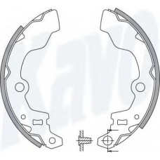 BS-8921 KAVO PARTS Комплект тормозных колодок