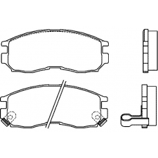 21647 160  0 5 T4047 TEXTAR Колодки тормозные