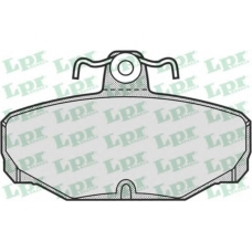 05P677 LPR Комплект тормозных колодок, дисковый тормоз