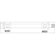 G1901.65 WOKING Тормозной шланг