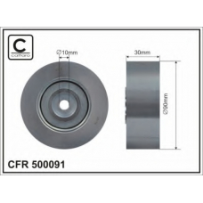 500091 CAFFARO Паразитный / ведущий ролик, поликлиновой ремень