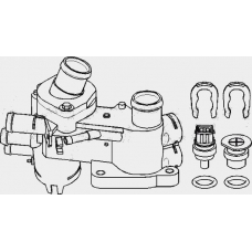 108 185 TOPRAN Корпус термостата