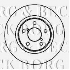 BBD5022 BORG & BECK Тормозной диск